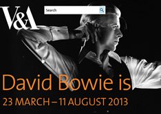 Bowie is @ V&A London