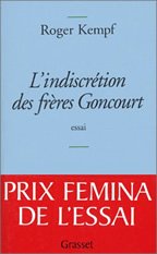 L'indiscrétion des frères Goncourt